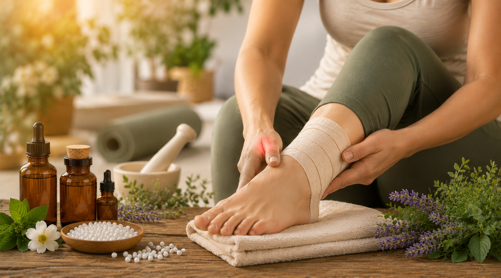 Homeopathy for Injuries: Natural Support for Sprains, Strains, Sports Injuries, and Recovery